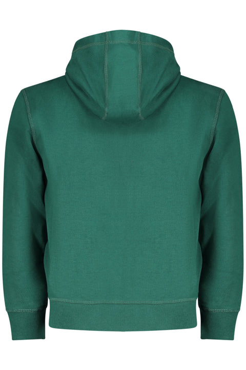 North Sails Felpa Con Zip Bambino Verde