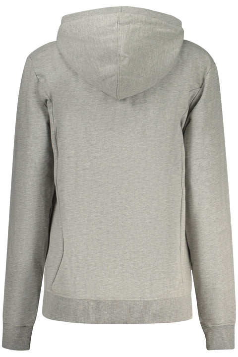 North Sails Felpa Con Zip Donna Grigio