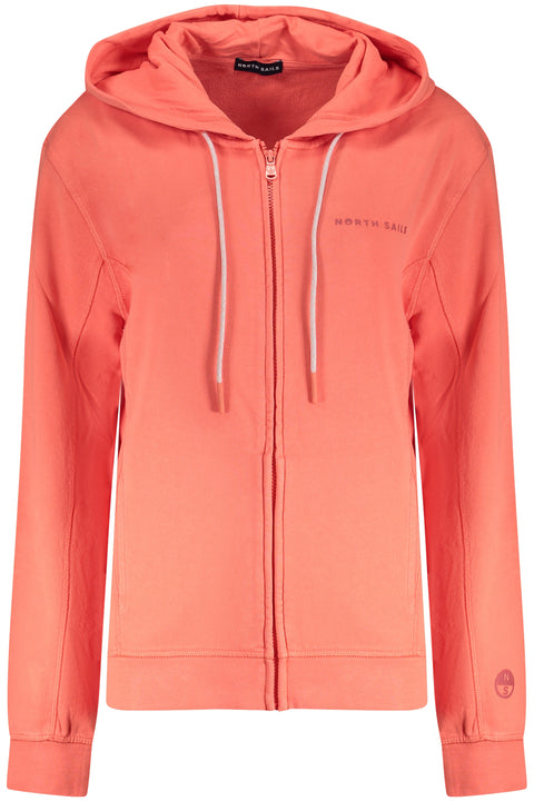 North Sails Felpa Con Zip Donna Rosa