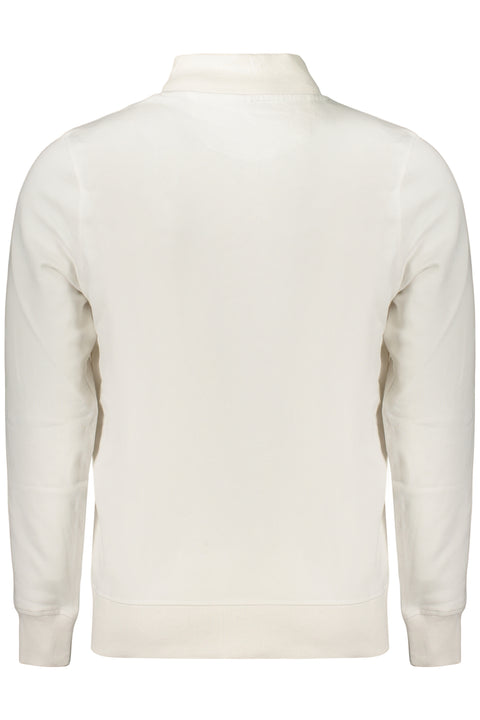 North Sails Felpa Con Zip Uomo Bianco