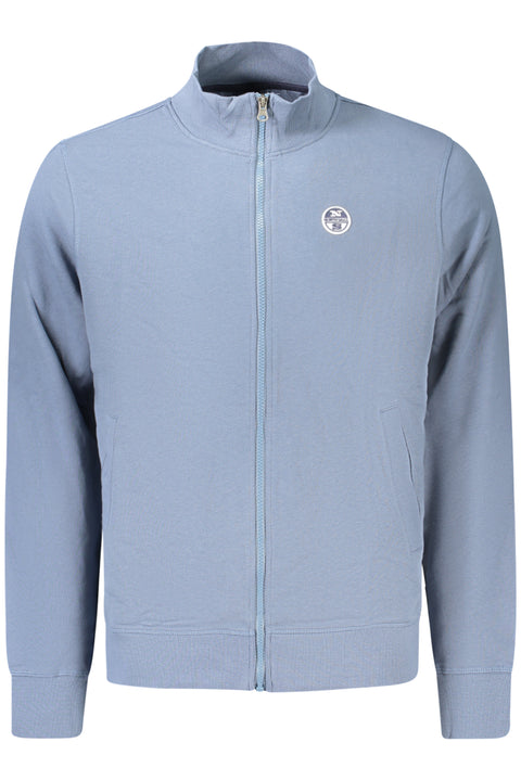 North Sails Felpa Con Zip Uomo Blu