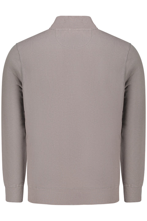 North Sails Felpa Con Zip Uomo Grigio
