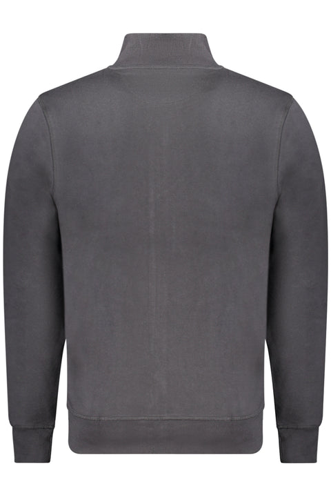North Sails Felpa Con Zip Uomo Nero