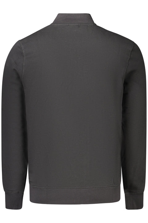 North Sails Felpa Con Zip Uomo Nero