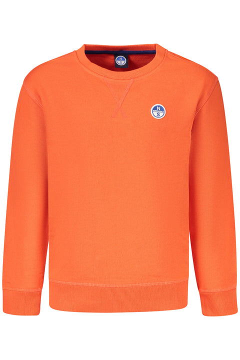 North Sails Felpa Senza Zip Bambino Arancio