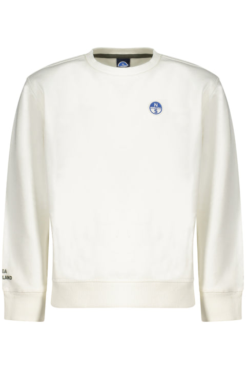 North Sails Felpa Senza Zip Bambino Bianco