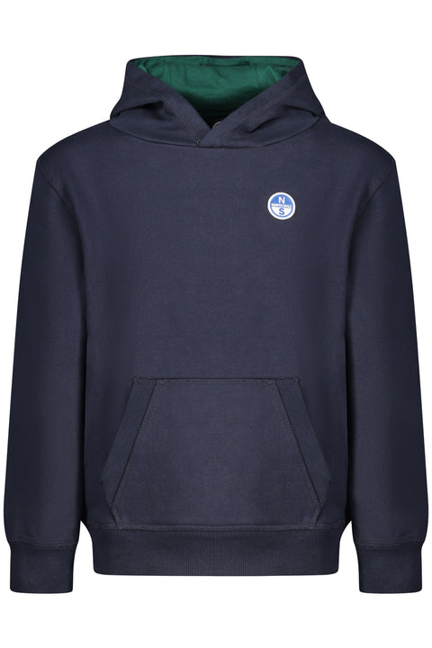 North Sails Felpa Senza Zip Bambino Blu