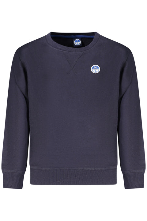North Sails Felpa Senza Zip Bambino Blu