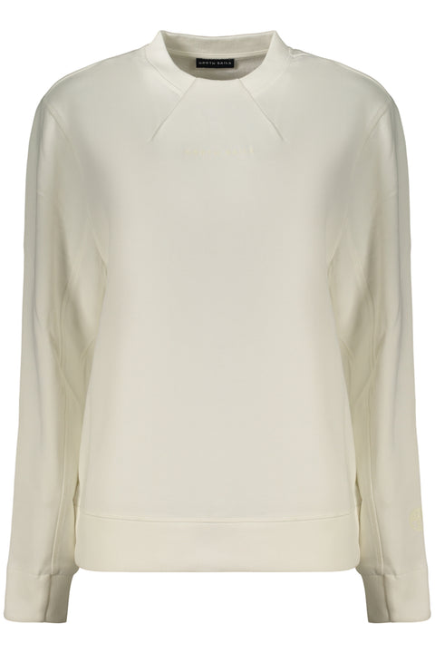 North Sails Felpa Senza Zip Donna Bianco