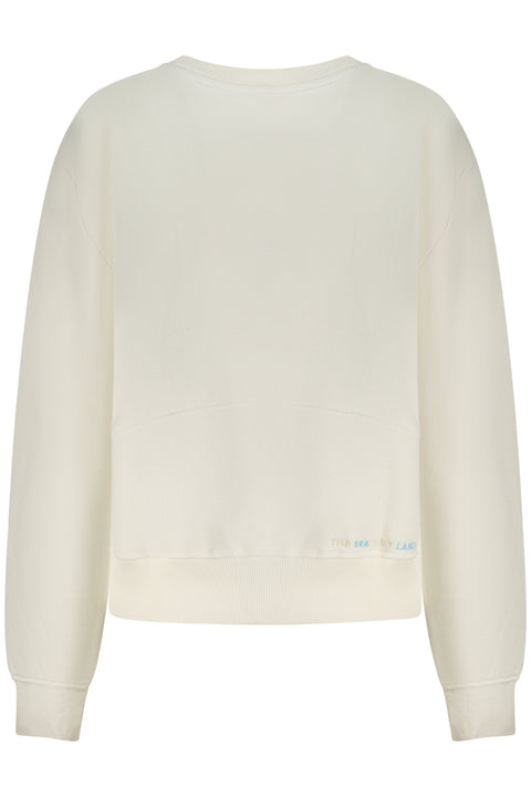 North Sails Felpa Senza Zip Donna Bianco