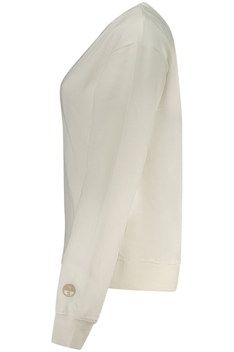 North Sails Felpa Senza Zip Donna Bianco
