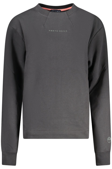 North Sails Felpa Senza Zip Donna Nero