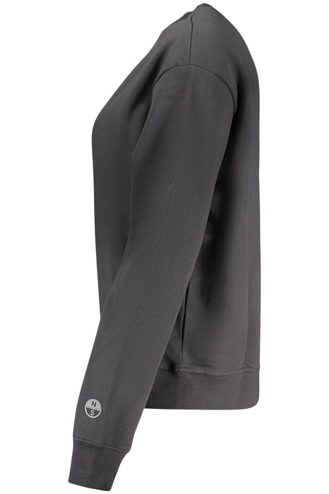 North Sails Felpa Senza Zip Donna Nero