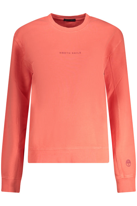 North Sails Felpa Senza Zip Donna Rosa