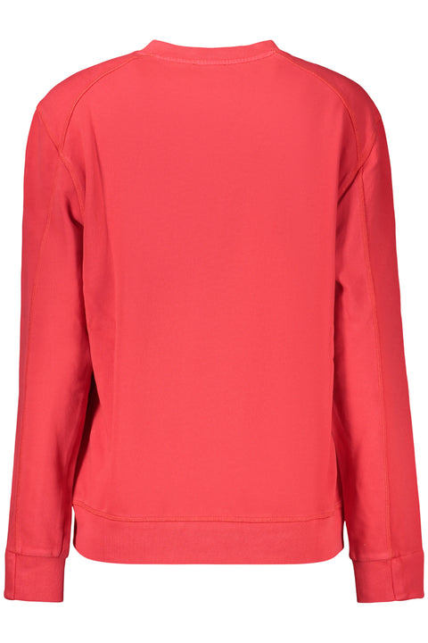 North Sails Felpa Senza Zip Donna Rosso