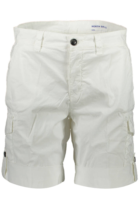 North Sails Pantalone Bermuda Donna Bianco