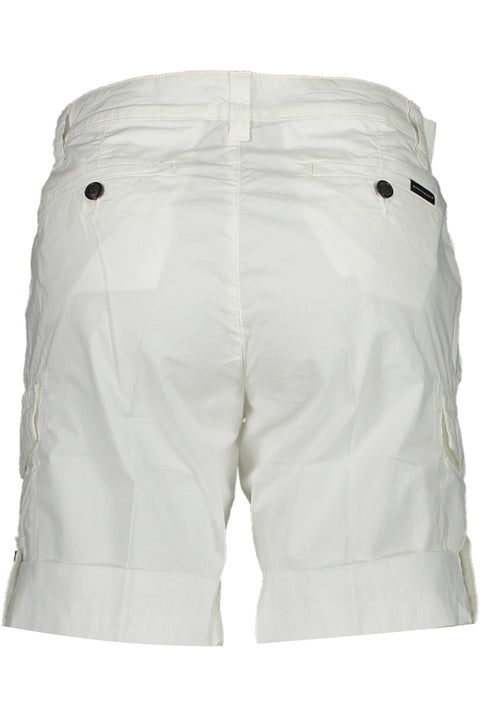 North Sails Pantalone Bermuda Donna Bianco