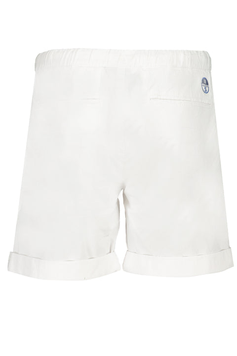 North Sails Pantalone Short Bambino Bianco