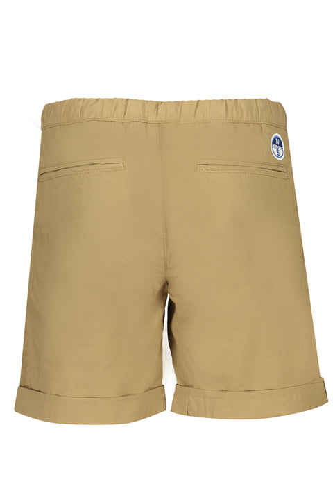 North Sails Pantalone Short Bambino Marrone