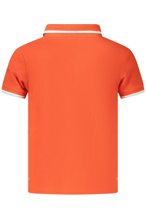North Sails Polo Maniche Corte Bambino Arancio