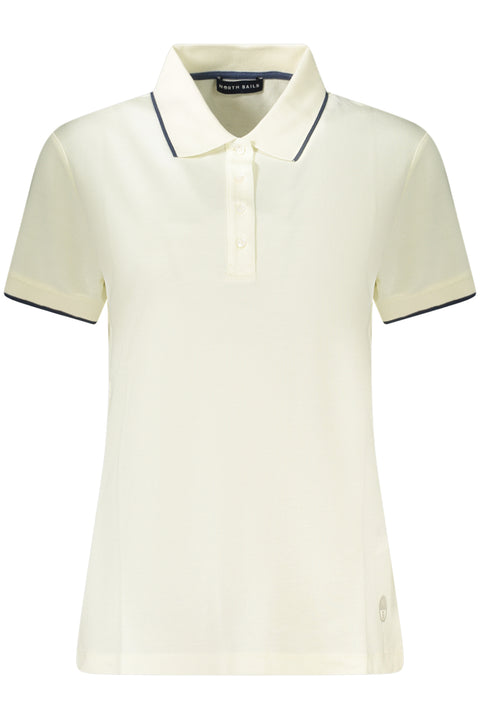 North Sails Polo Maniche Corte Donna Bianco