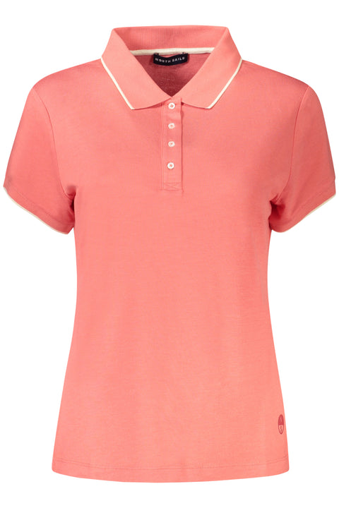 North Sails Polo Maniche Corte Donna Rosa