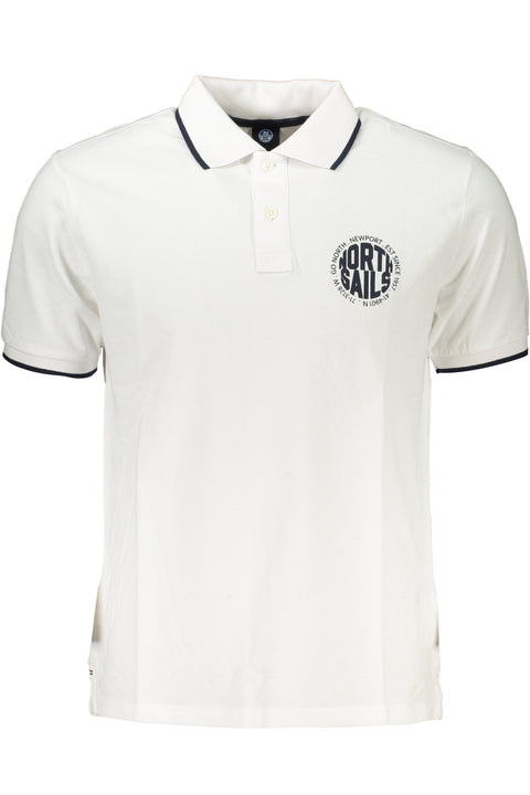 North Sails Polo Maniche Corte Uomo Bianco