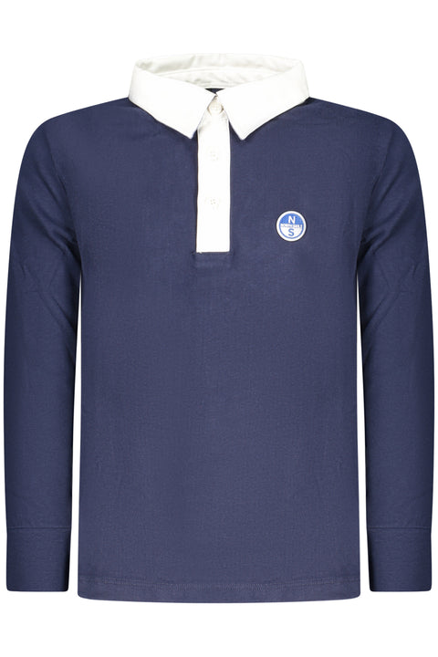 North Sails Polo Maniche Lunghe Bambino Blu