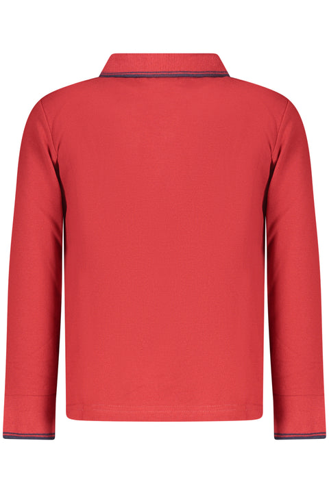 North Sails Polo Maniche Lunghe Bambino Rosso