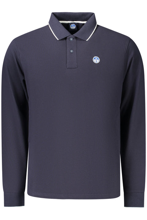 North Sails Polo Maniche Lunghe Uomo Blu