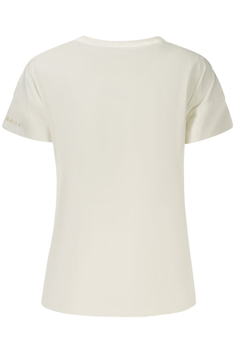 North Sails T-Shirt Maniche Corte Donna Bianco