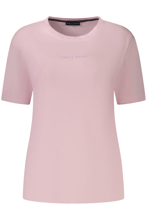 North Sails T-Shirt Maniche Corte Donna Rosa