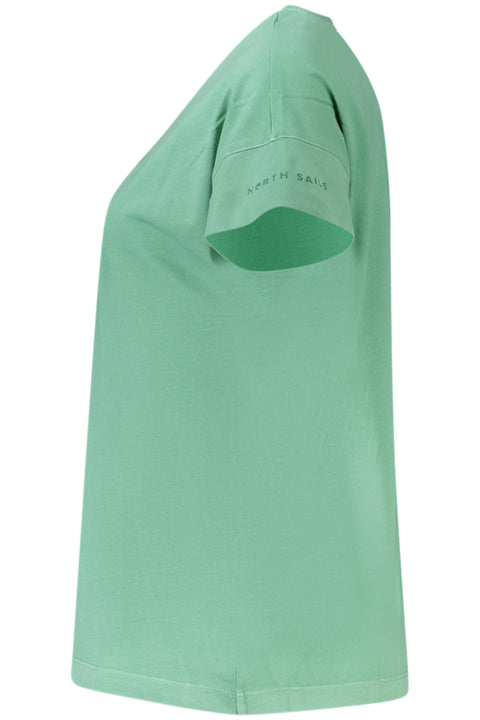North Sails T-Shirt Maniche Corte Donna Verde