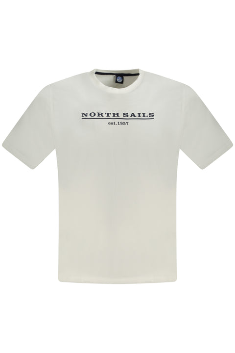 North Sails T-Shirt Maniche Corte Uomo Bianco