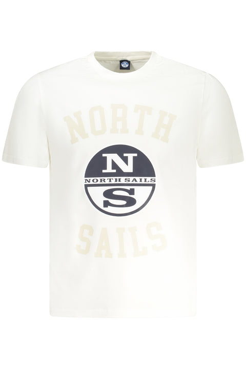 North Sails T-Shirt Maniche Corte Uomo Bianco