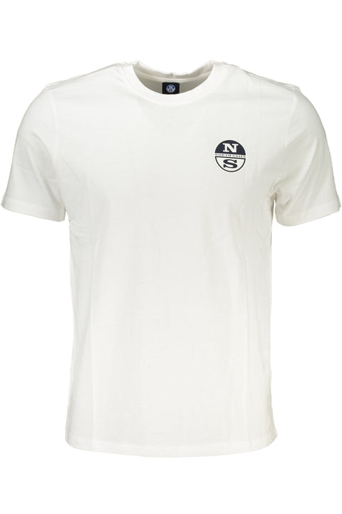 North Sails T-Shirt Maniche Corte Uomo Bianco