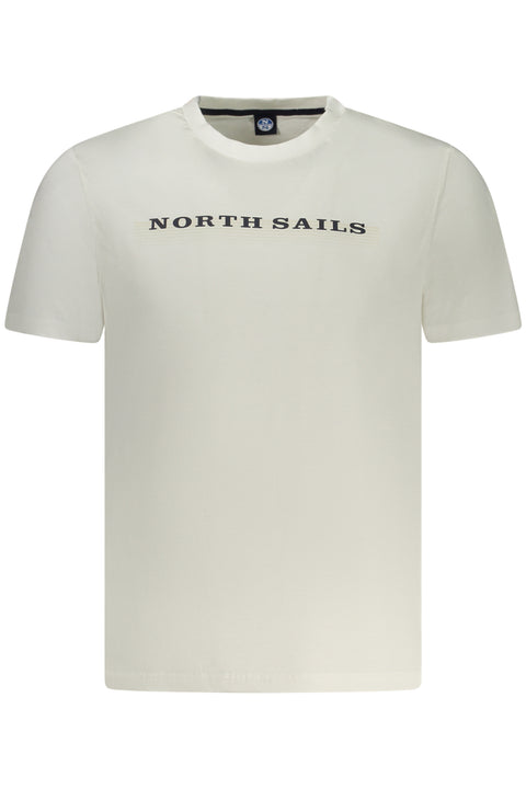 North Sails T-Shirt Maniche Corte Uomo Bianco