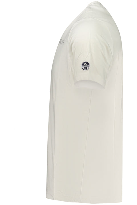 North Sails T-Shirt Maniche Corte Uomo Bianco