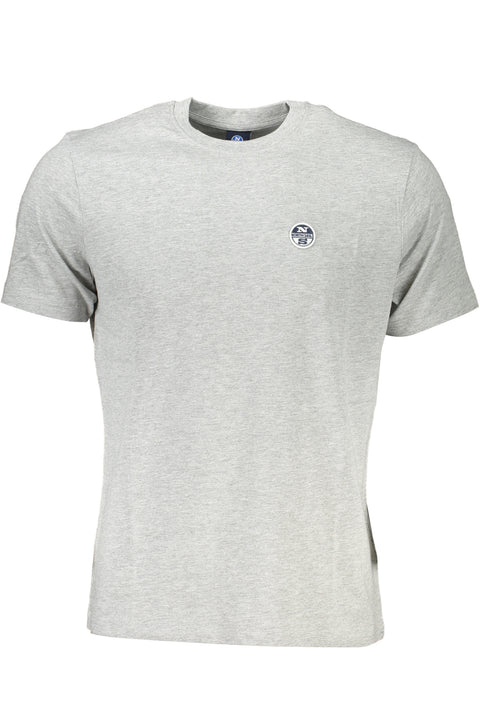 North Sails T-Shirt Maniche Corte Uomo Grigio