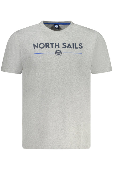 North Sails T-Shirt Maniche Corte Uomo Grigio