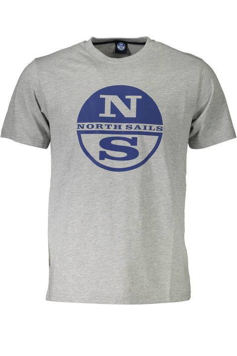 North Sails T-Shirt Maniche Corte Uomo Grigio