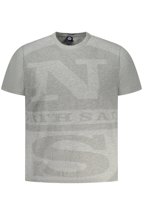North Sails T-Shirt Maniche Corte Uomo Grigio