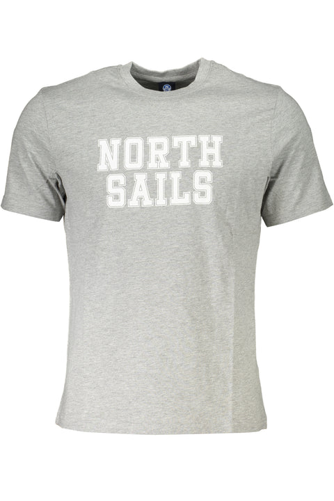 North Sails T-Shirt Maniche Corte Uomo Grigio