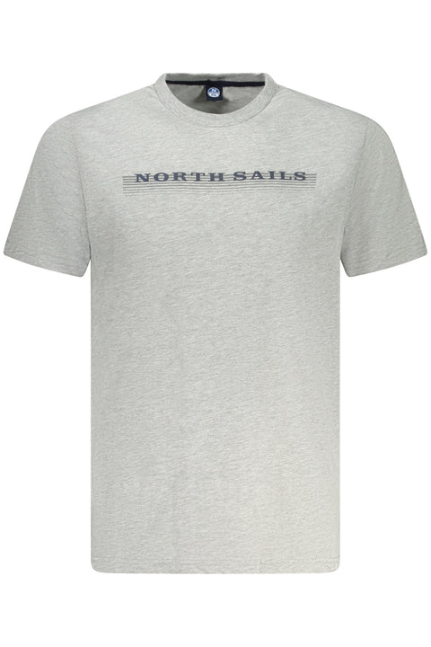 North Sails T-Shirt Maniche Corte Uomo Grigio
