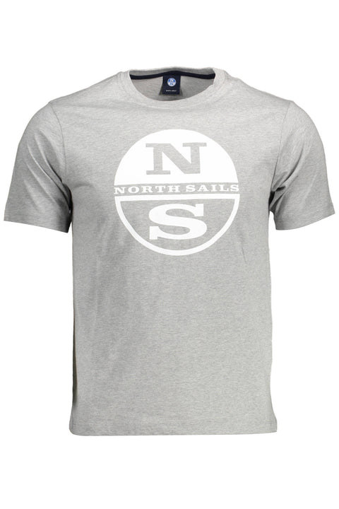 North Sails T-Shirt Maniche Corte Uomo Grigio