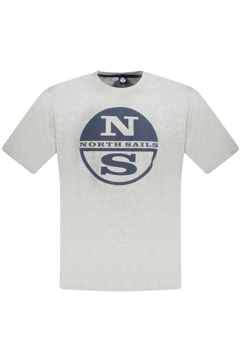 North Sails T-Shirt Maniche Corte Uomo Grigio