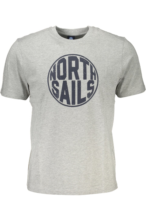 North Sails T-Shirt Maniche Corte Uomo Grigio