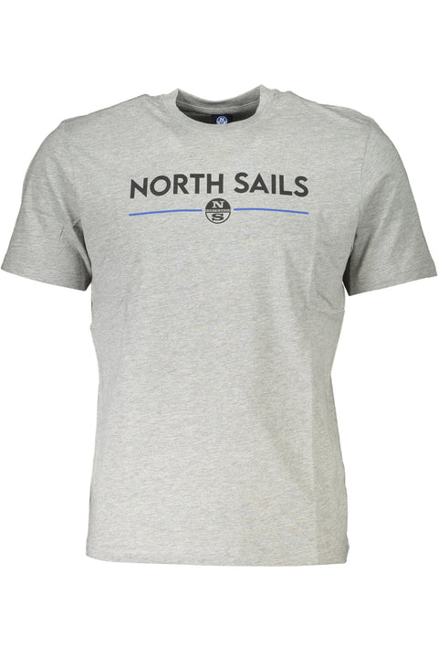 North Sails T-Shirt Maniche Corte Uomo Grigio