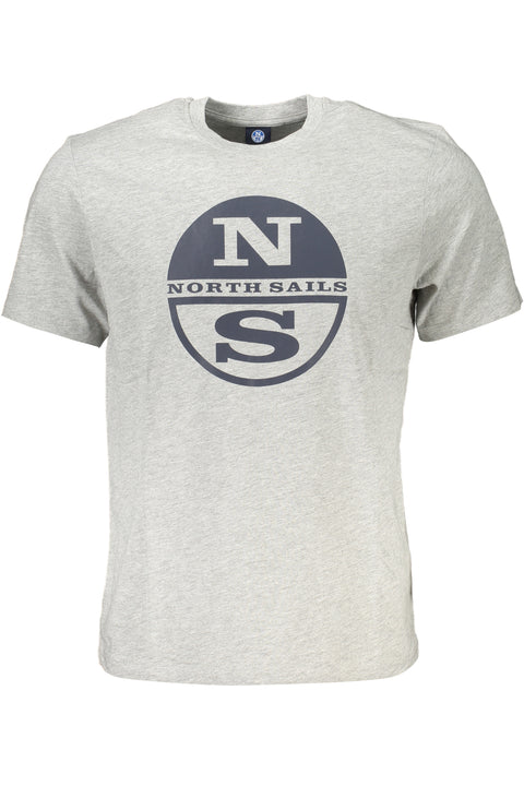North Sails T-Shirt Maniche Corte Uomo Grigio