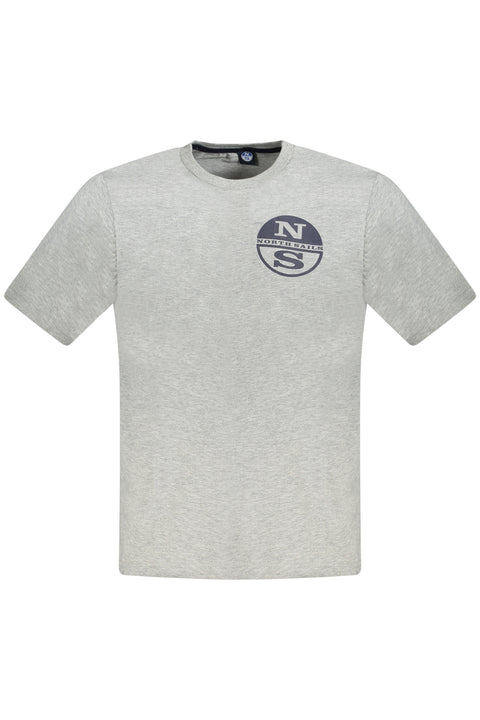 North Sails T-Shirt Maniche Corte Uomo Grigio